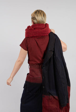Cowl Neck T-Shirt in Crab Cloud - 2560502