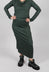 Jersey Pencil Skirt in Pine Cloud - 2560311