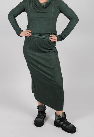 Jersey Pencil Skirt in Pine Cloud - 2560311
