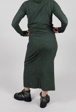 Jersey Pencil Skirt in Pine Cloud - 2560311