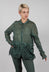 Cotton Blouse with Feature Pockets in Pine Cloud - 2580402