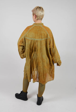 Oversized Shirt Dress in Lagoon Cloud - 2580903