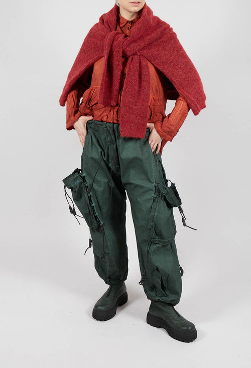 Feature Pocket Trousers in Pine Cloud - 2600101
