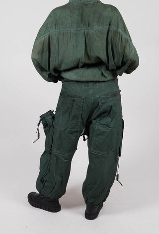Feature Pocket Trousers in Pine Cloud - 2600101