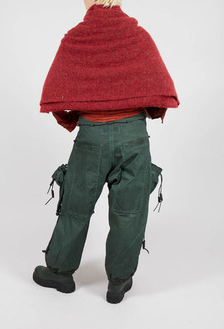 Feature Pocket Trousers in Pine Cloud - 2600101