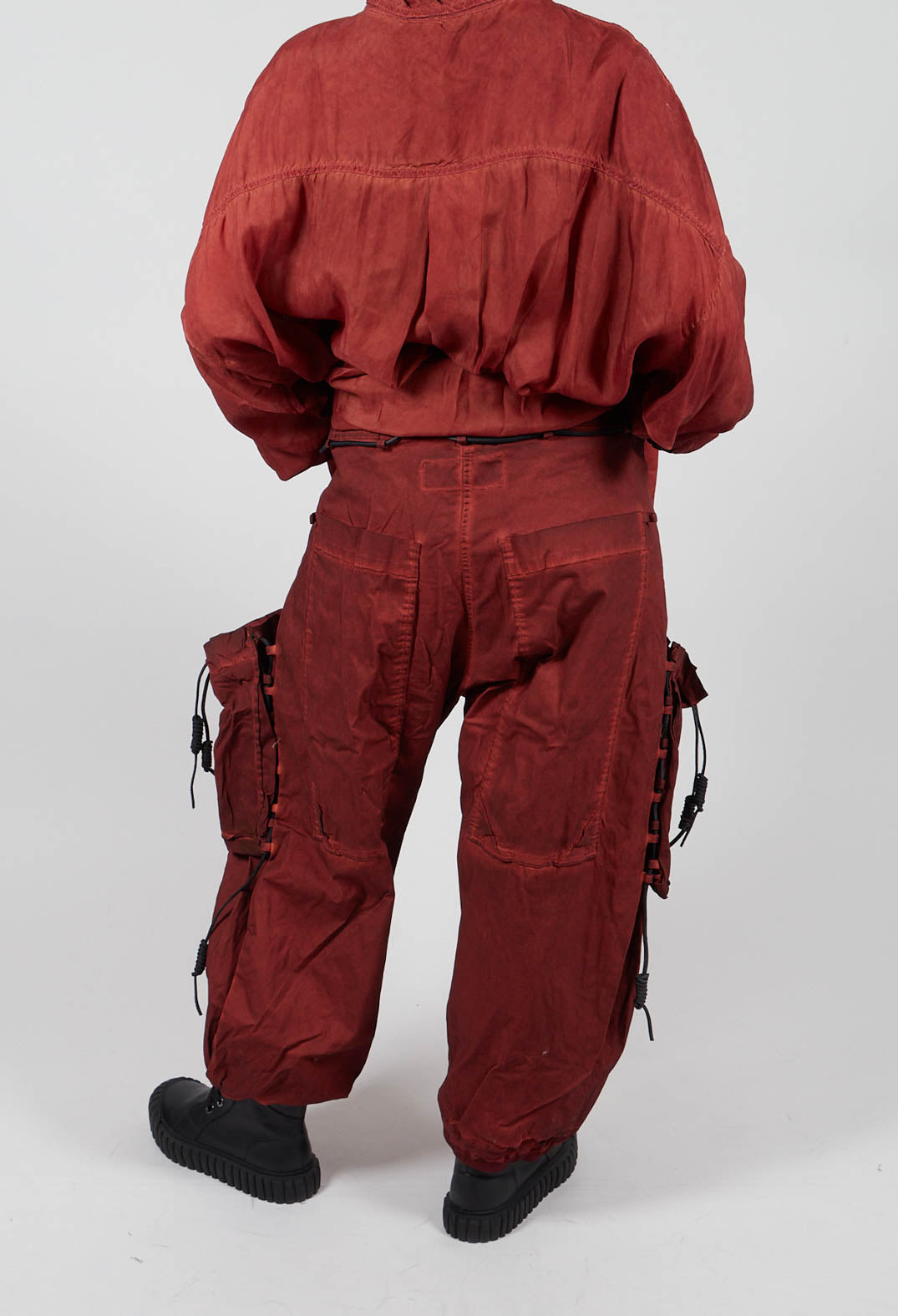 Feature Pocket Trousers in Crab Cloud - 2600101
