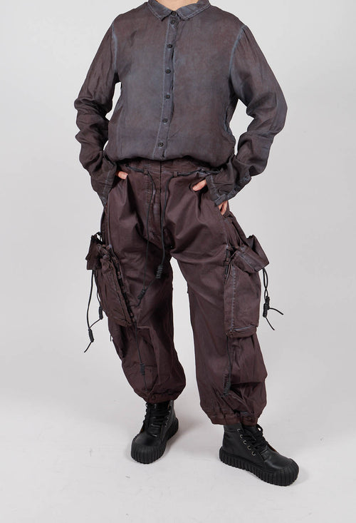 Feature Pocket Trousers in Flamingo Cloud - 2600101