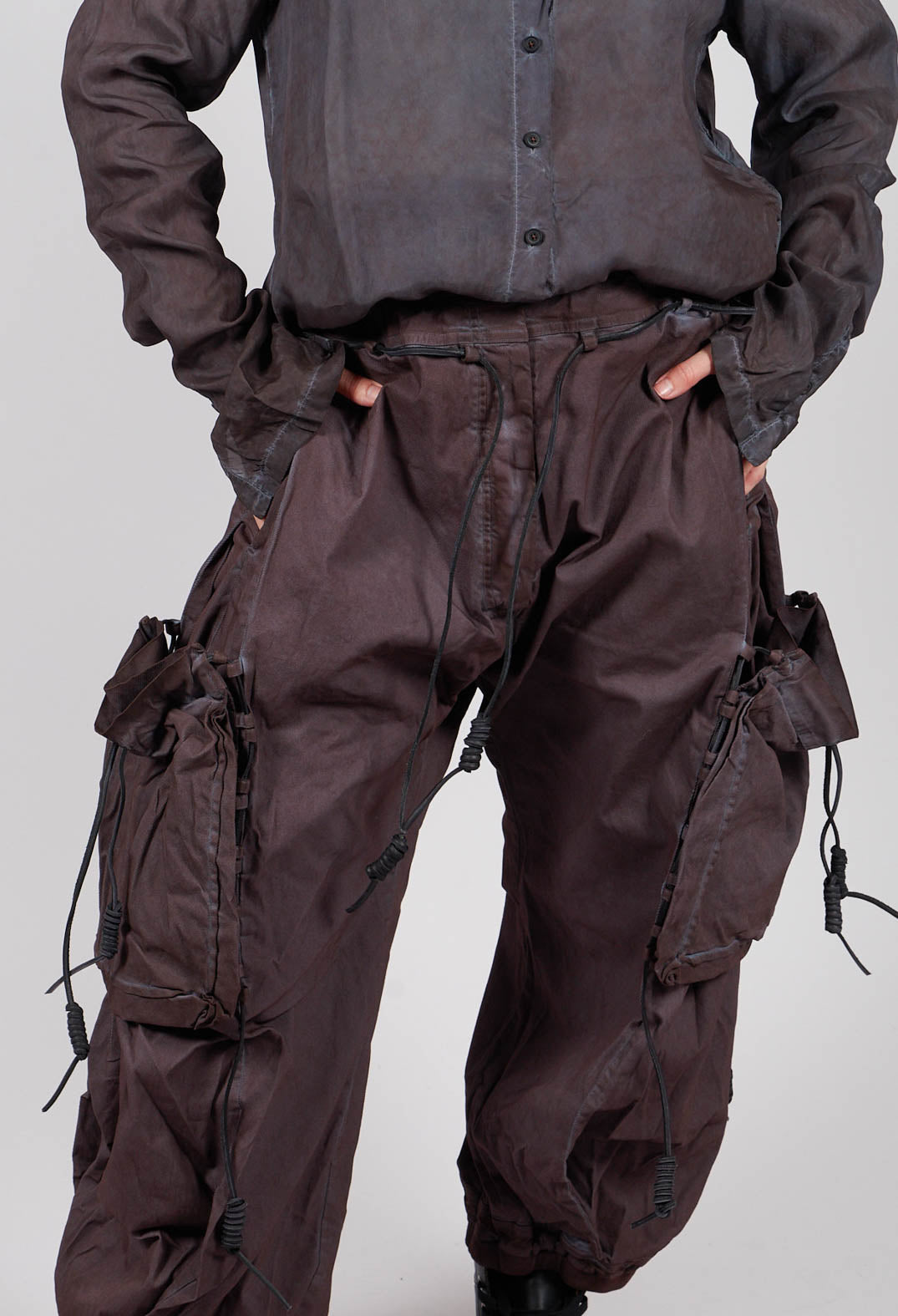 Feature Pocket Trousers in Flamingo Cloud - 2600101