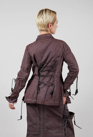 Button Through Jacket with Feature Pockets in Flamingo Cloud - 2601113