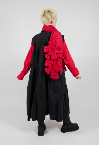 Sleeveless Utility Dress in Black - 3200903