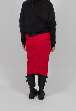 Utility Pencil Skirt in Rose - 3200306