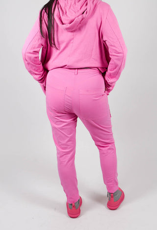 Slim Leg Utility Trousers in Lily - 3200107