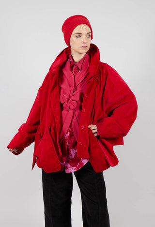 Short Jacket with Feature Pockets in Rose - 3231101