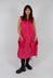 Velvet Dress with Feature Pockets in Lotus - 3230907
