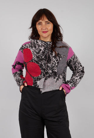Cropped Cardigan in Multicolour - 3247101