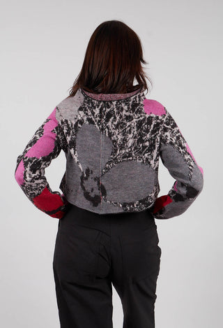 Cropped Cardigan in Multicolour - 3247101