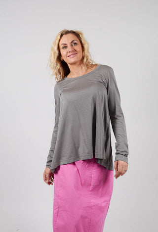 Long Sleeve T-Shirt in Dark Grey - 3260507