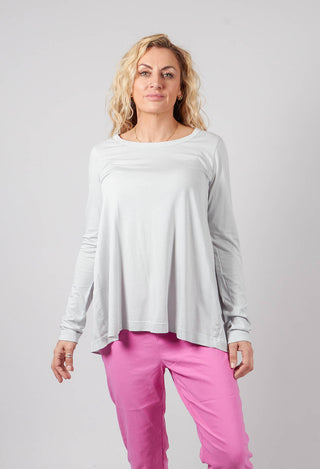Long Sleeve T-Shirt in Light Grey - 3260507