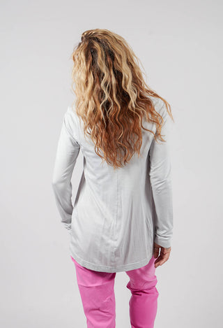 Long Sleeve T-Shirt in Light Grey - 3260507