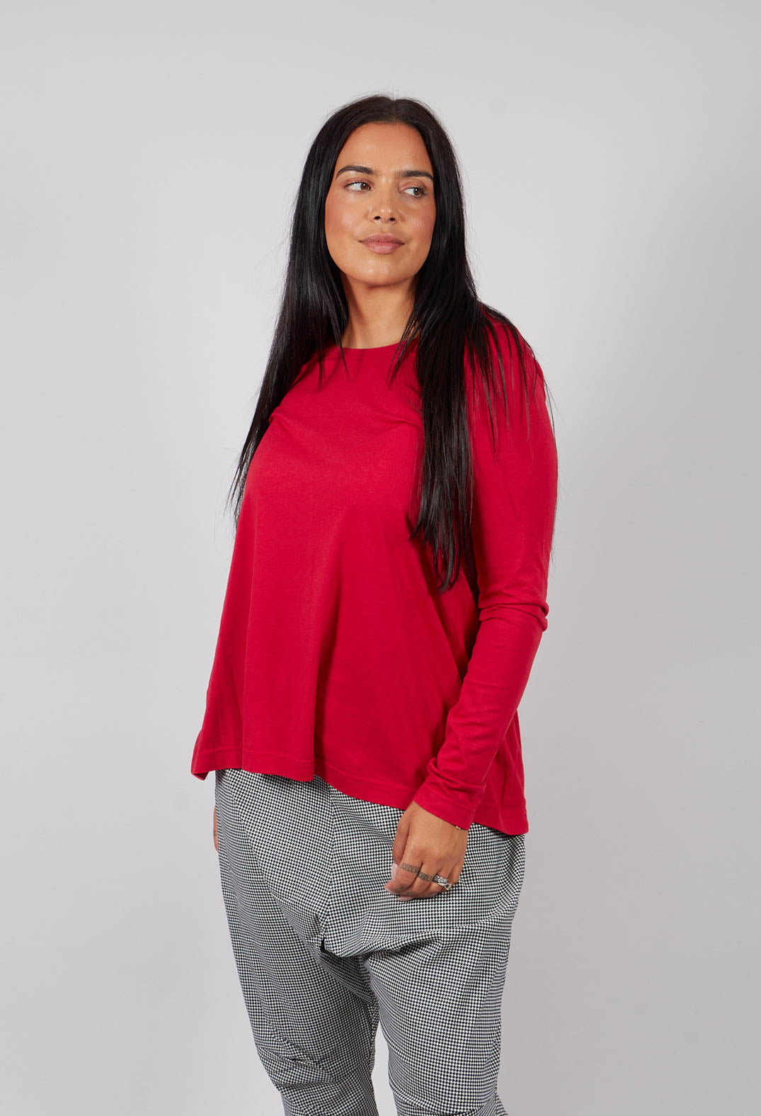 Long Sleeve T-Shirt in Rose - 3260507