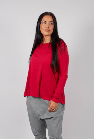 Long Sleeve T-Shirt in Rose - 3260507