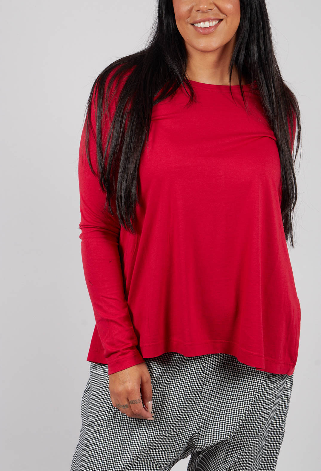 Long Sleeve T-Shirt in Rose - 3260507