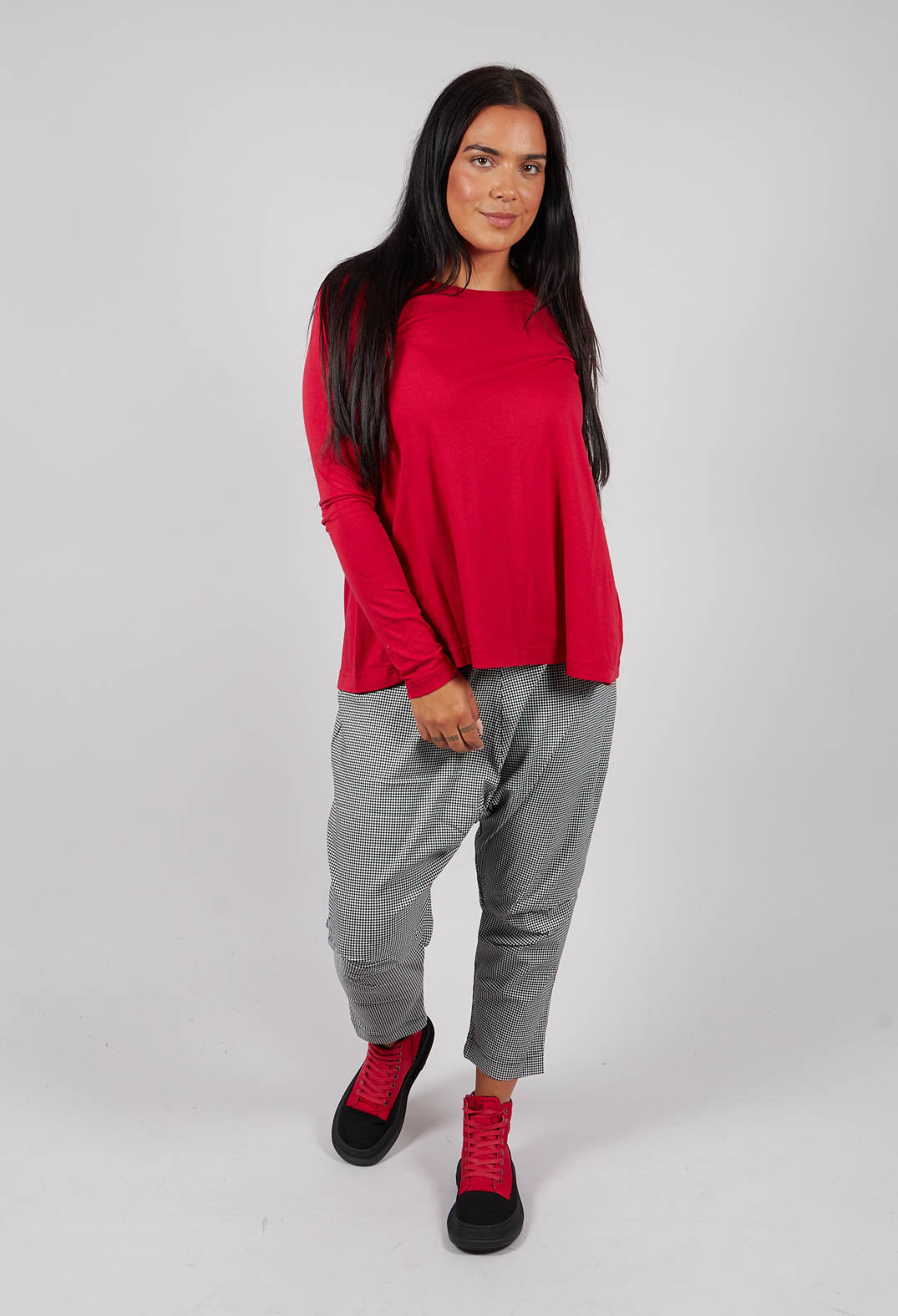 Long Sleeve T-Shirt in Rose - 3260507