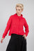 Cardigan with Stitched Motif in Rose - 3277103