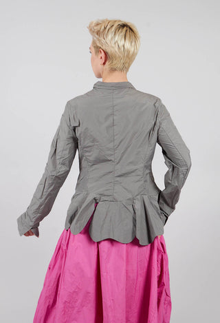 Jacket with Feature Hemline in Dark Grey - 3301103