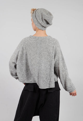 Short Cardigan in Light Grey - 3317102