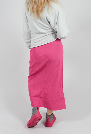 Longline Pencil Skirt in Lotus Check - 3440321