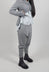 Pull On Drop Crotch Trousers in Dark Grey Check - 3440131