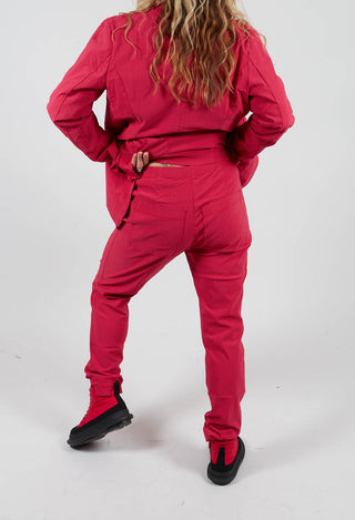 Pull On Skinny Fit Trousers in Rose Check - 3440132