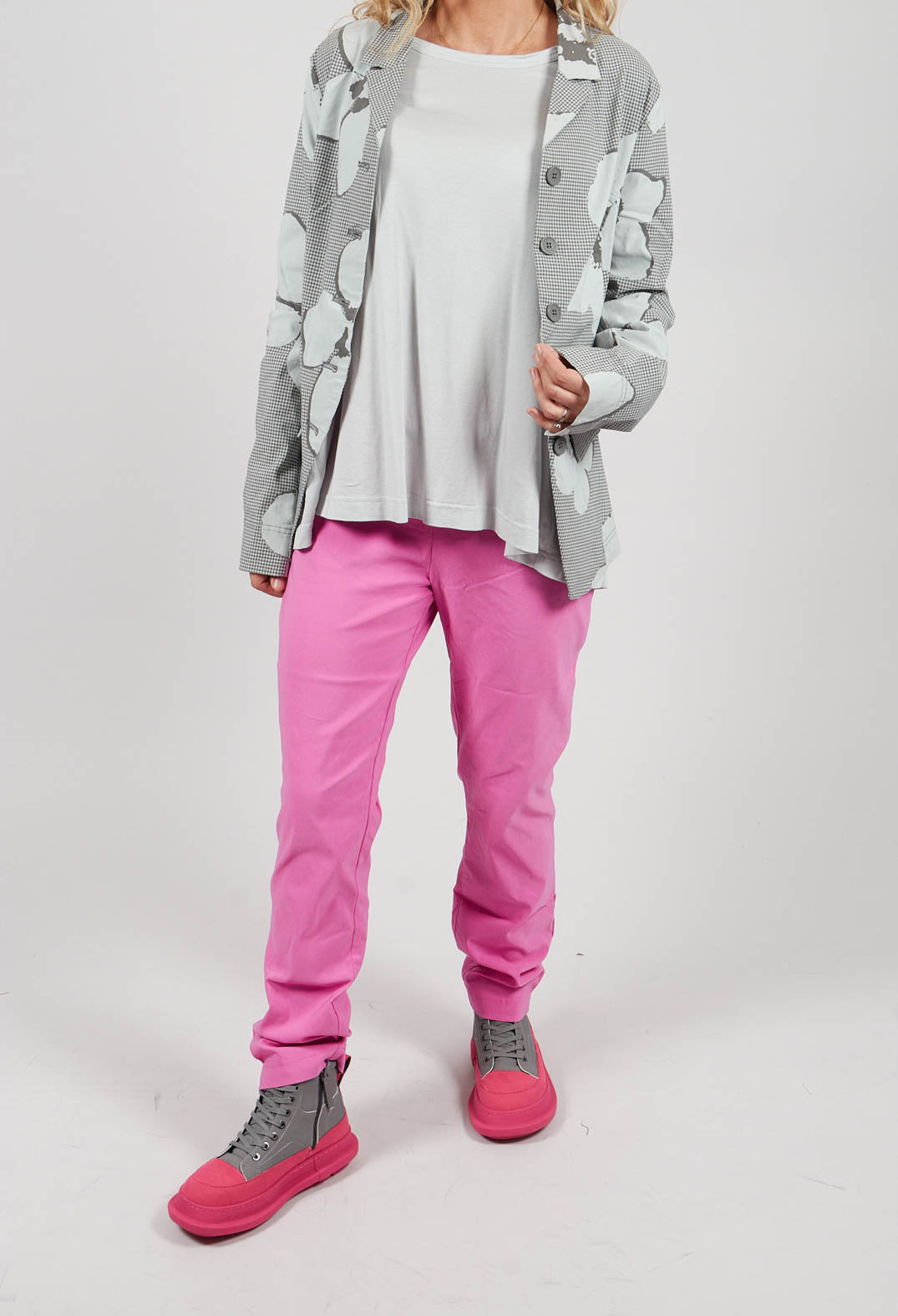 Pull On Skinny Fit Trousers in Lily - 3440152