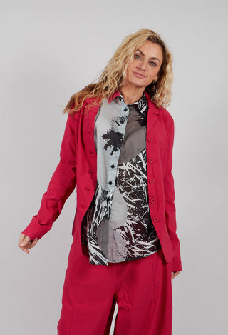 Tailored Jacket in Rose Check - 3441137