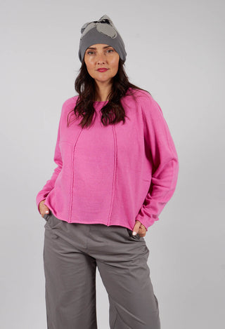 Jumper with Exposed Seams in Lily - 3450701