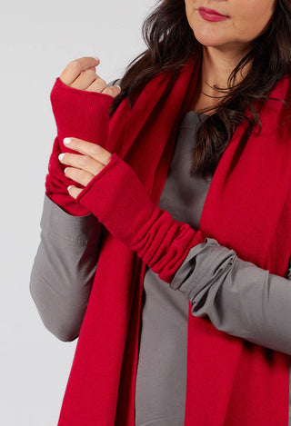 PRE-ORDER - Fingerless Gloves in Rose - 3453105