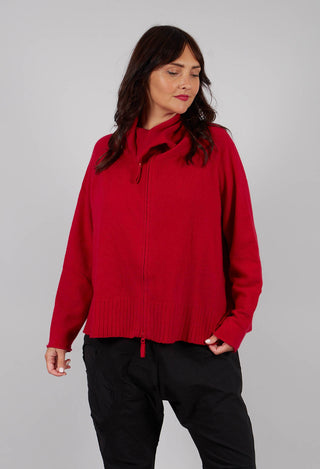 Relaxed Fit Cardigan in Rose - 3457109
