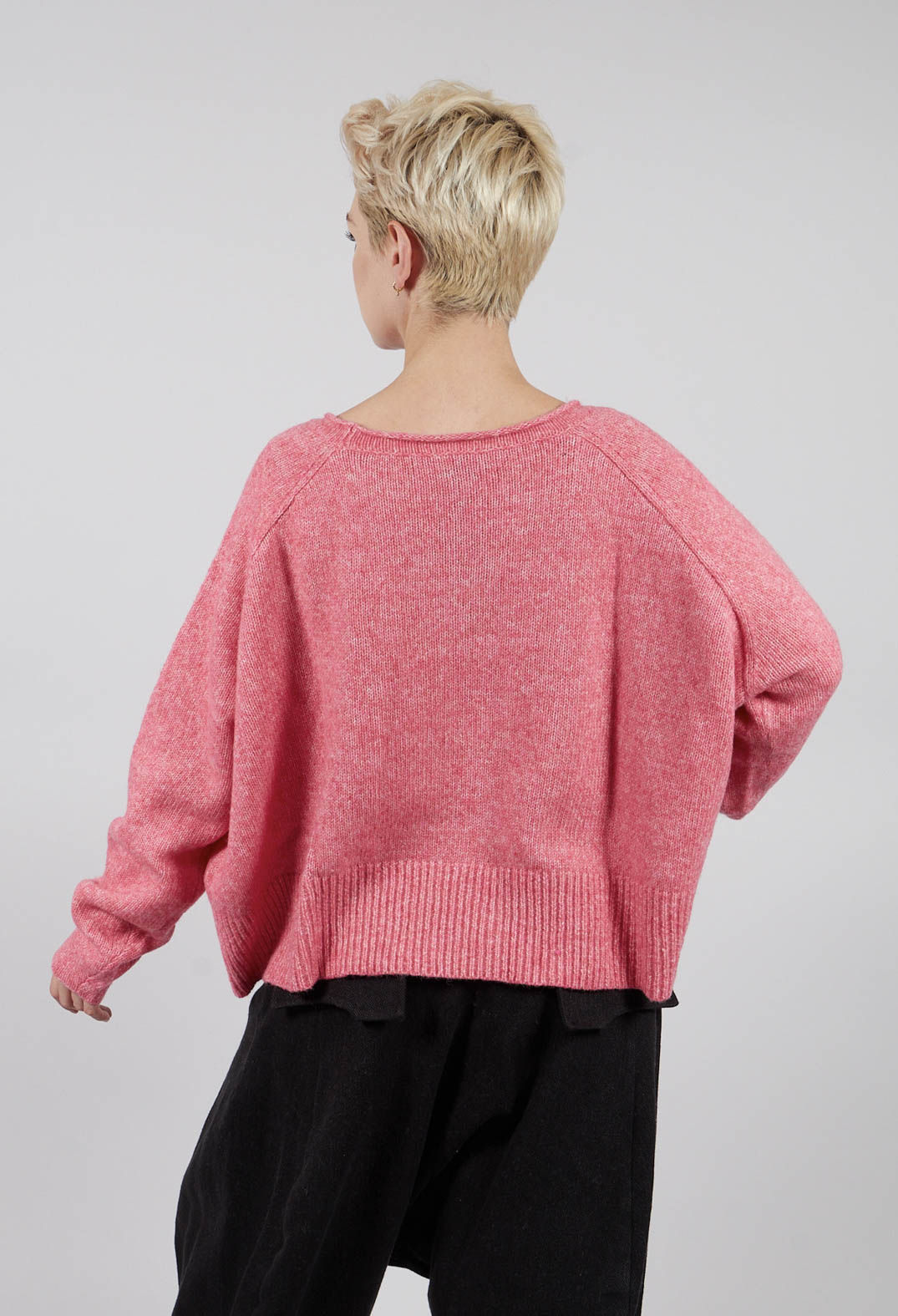 Relaxed Knitted Jumper in Lotus - 3480702