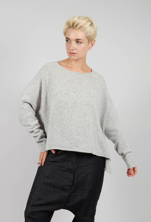 Short Fit Jumper in Light Grey - 3620701