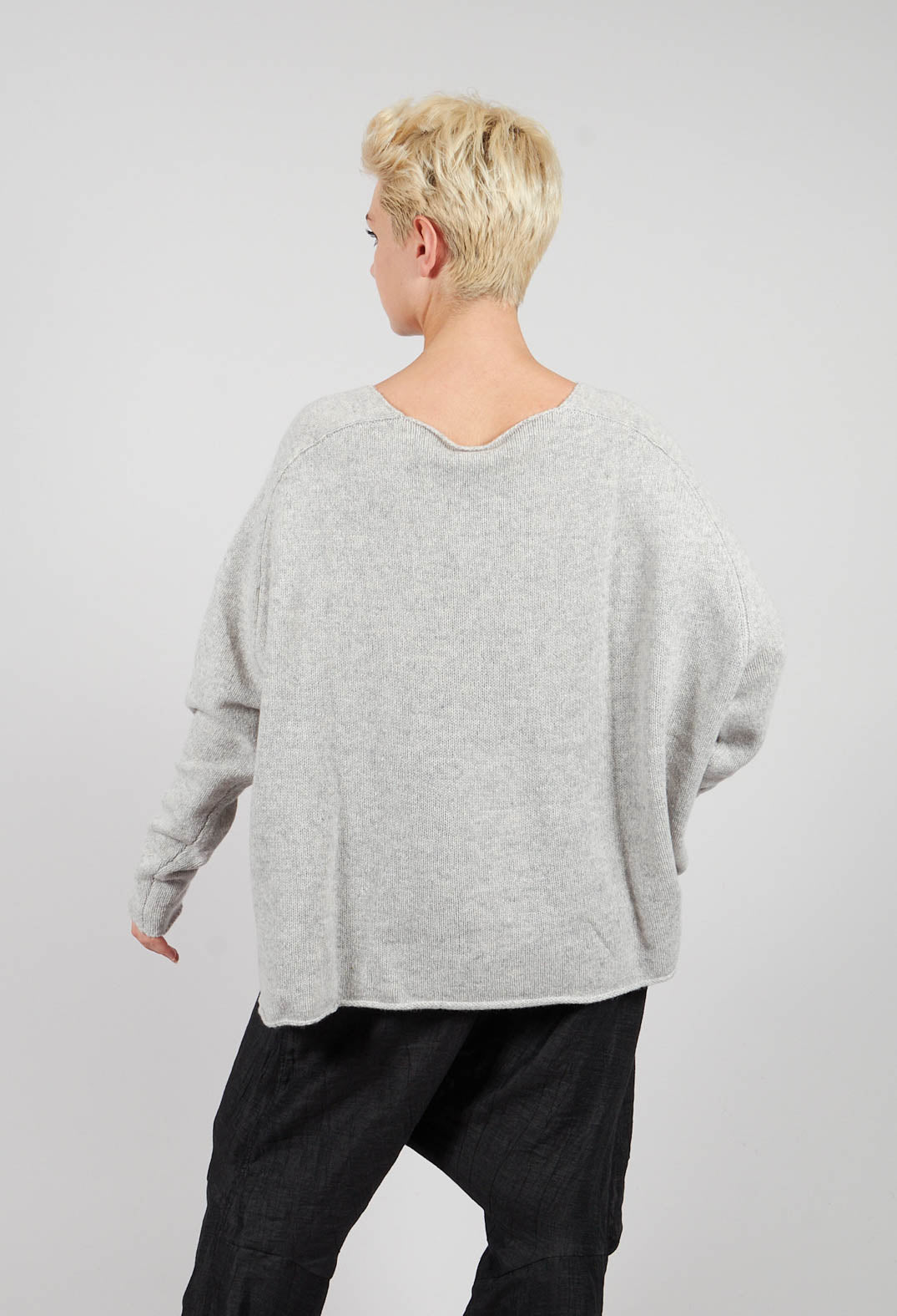 Short Fit Jumper in Light Grey - 3620701