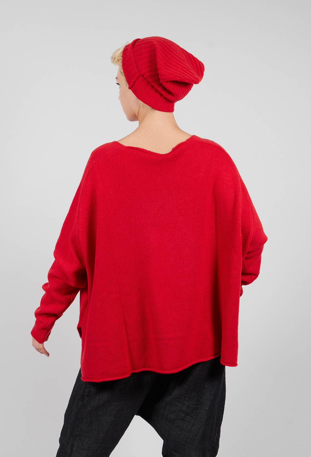 Short Fit Jumper in Rose - 3620701