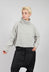Short Fit Roll Neck Jumper in Light Grey - 3620702