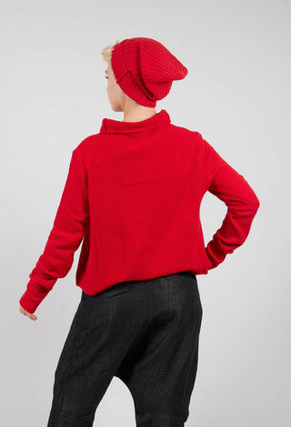 Short Button Through Cardigan in Rose - 3627103
