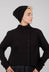 Ribbed Knit Beanie Hat in Black - 3624606