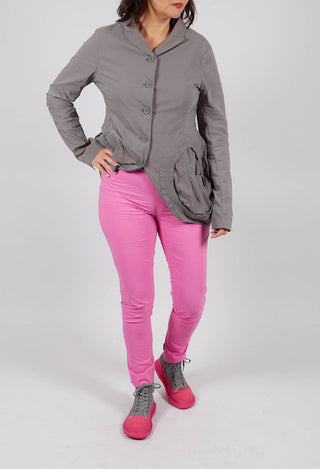 Pull On Slim Leg Trousers in Lily - 3630101