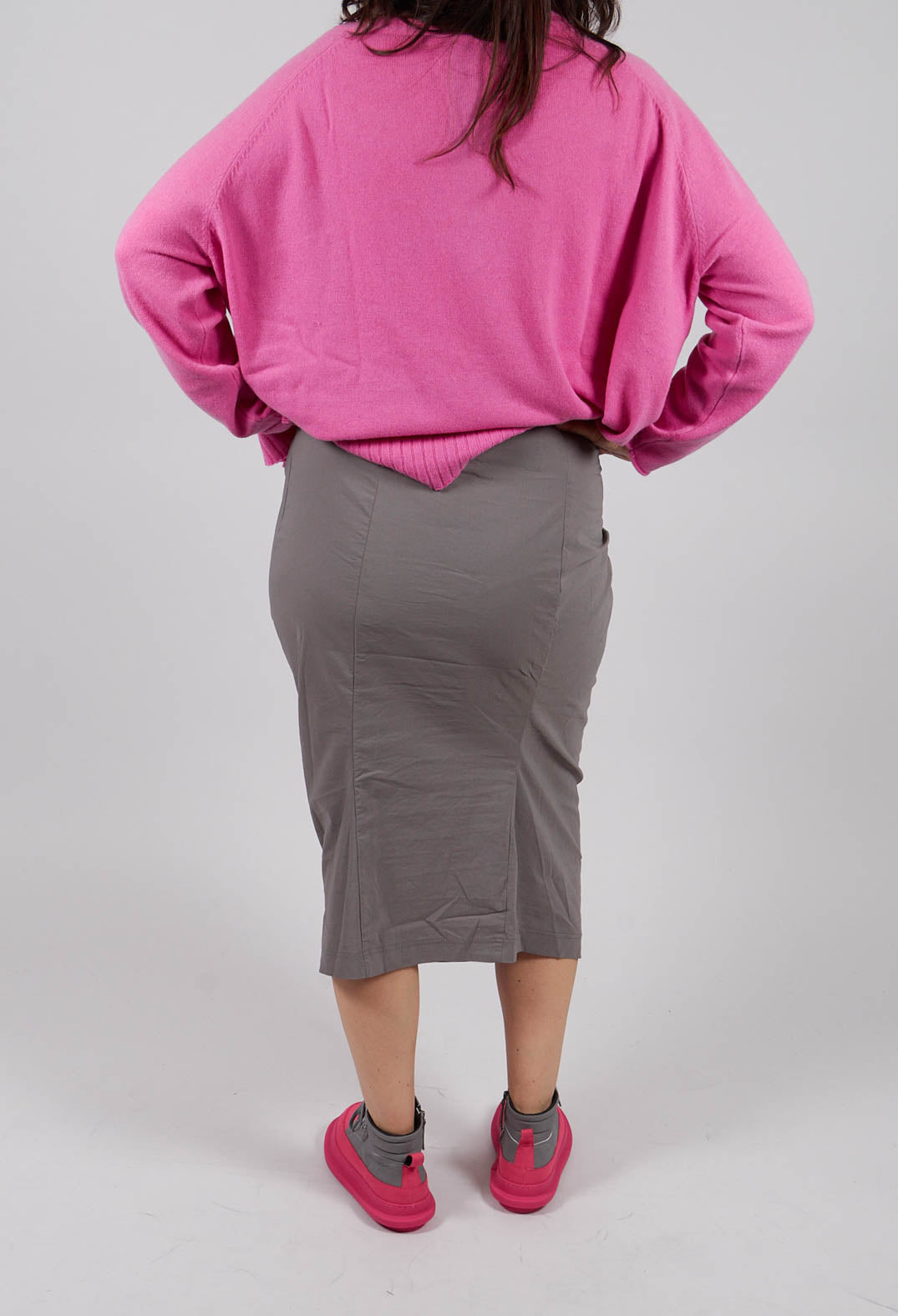 Pencil Skirt in Dark Grey - 3630307