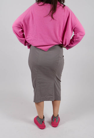 Pencil Skirt in Dark Grey - 3630307