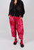 Jersey Balloon Trousers in Rose Print - 3640108