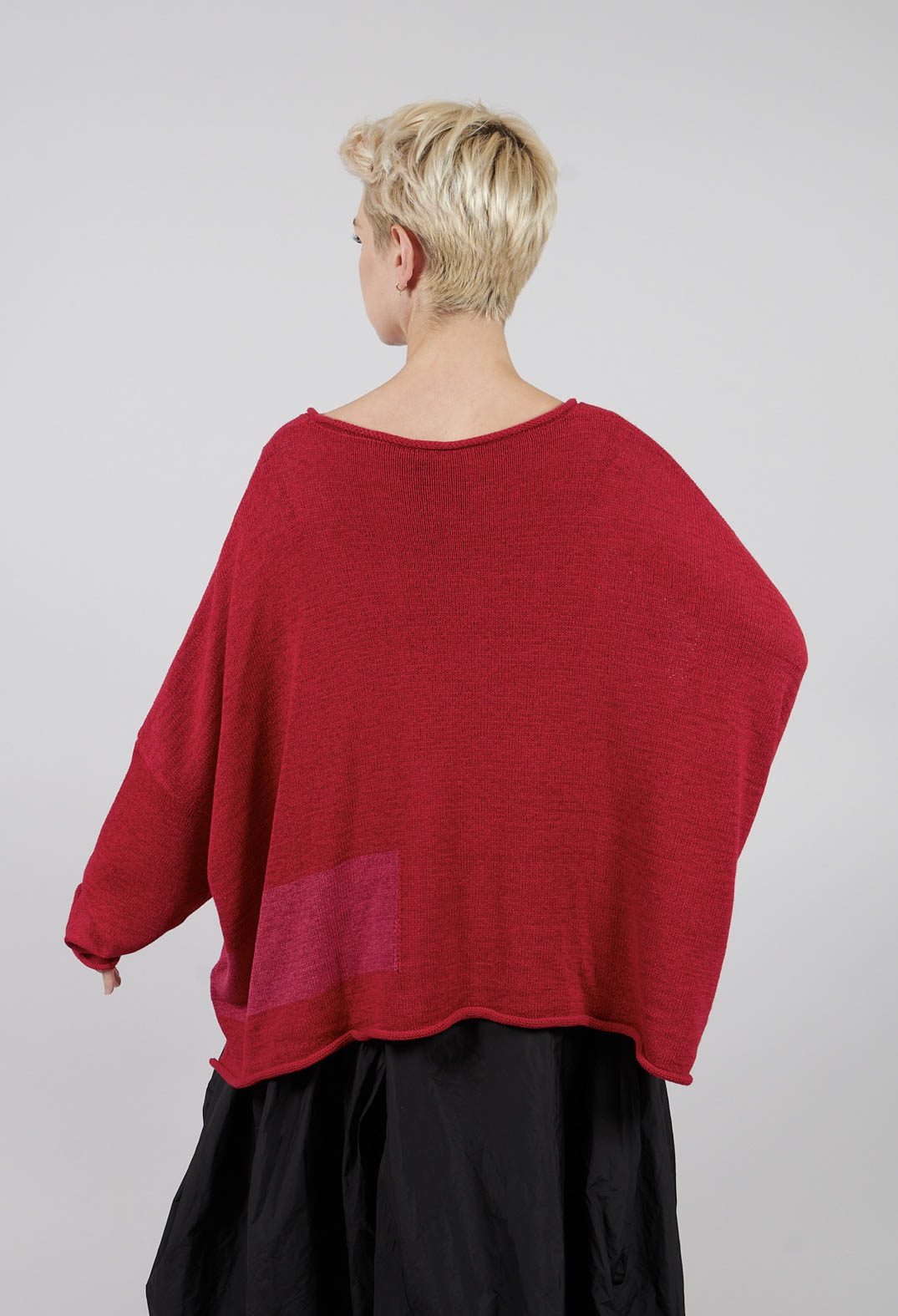 Oversized Jumper in Rose with Lotusflock - 3720702